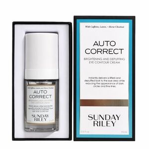 Sunday Riley Auto Correct Eye Cream | Fake 9 Hours Sleep Instantly | NIB